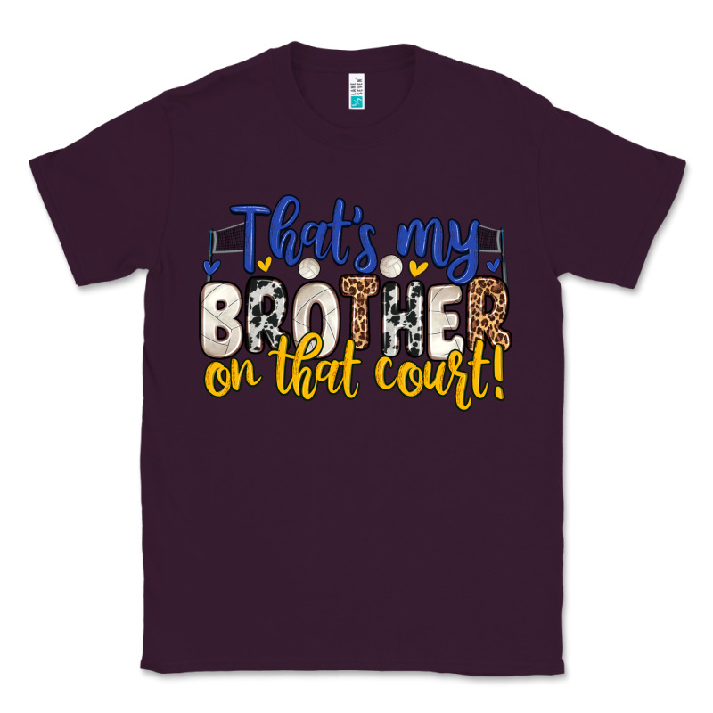 That S My Brother On That Court Classic Tee by Zillion Design Studio | Teevron