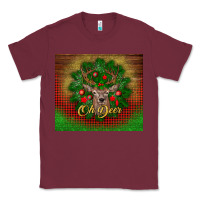 Burgundy oh deer Classic Tee - BundleAndBundleShop
