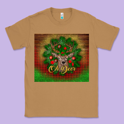 Oh Deer Classic Tee Designed By Bundleandbundleshop