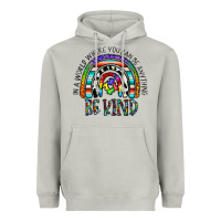 Moon Dust in a world where you can be anything be kind Heavyweight Hoodie - CowhideDigitalArt