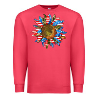 Cardinal sunflower front Premium Sweatshirt - AdoDesignShop