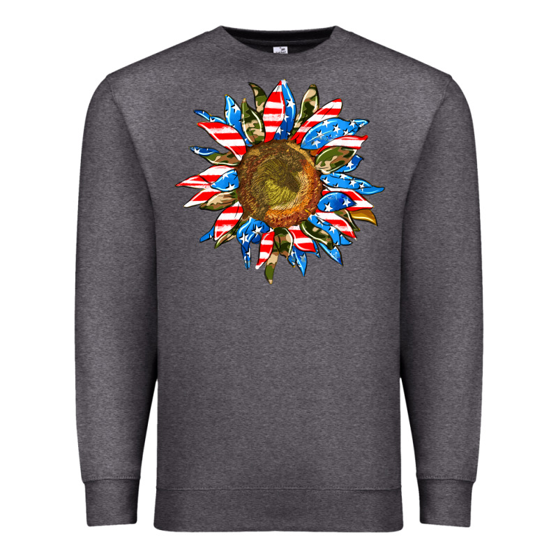 Sunflower Front Premium Sweatshirt by AdoDesignShop | Teevron