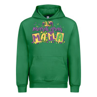 Emerald mardi gras mama Urban Hoodie - MaliasSmallBusiness