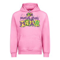 Fuchsia Pink mardi gras mama Urban Hoodie - MaliasSmallBusiness