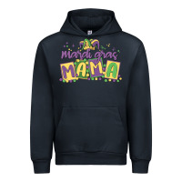 Navy mardi gras mama Urban Hoodie - MaliasSmallBusiness