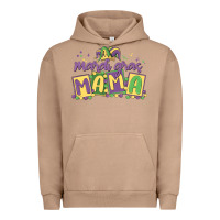 Pigment Burro mardi gras mama Urban Hoodie - MaliasSmallBusiness