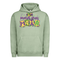 Pigment Oil Green mardi gras mama Urban Hoodie - MaliasSmallBusiness