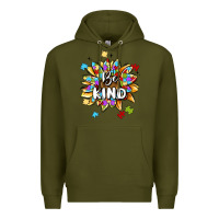 Army Green be kind Premium Hoodie - MaliasSmallBusiness