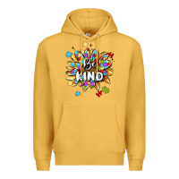 Mustard be kind Premium Hoodie - MaliasSmallBusiness