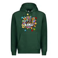 Sports Green be kind Premium Hoodie - MaliasSmallBusiness