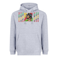 Heather Grey black girl magic libbey glass Heavyweight Hoodie - HRA Design Shop