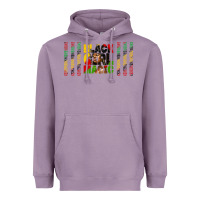 Lavender black girl magic libbey glass Heavyweight Hoodie - HRA Design Shop