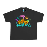 Pigment Black hairboss western sunflowers hairdresser Urban Heavy Tee - Artiststas
