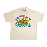 Sandshell hairboss western sunflowers hairdresser Urban Heavy Tee - Artiststas