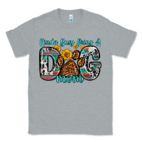 Heather Grey kinda busy being a dog mom Classic Tee - Zillion Design Studio