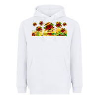 White juneteenth sunflowers libbey glass Heavyweight Hoodie - HRA Design Shop