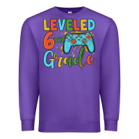 Purple leveled 6th grade Premium Sweatshirt - JahusDesignShop