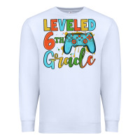 White leveled 6th grade Premium Sweatshirt - JahusDesignShop