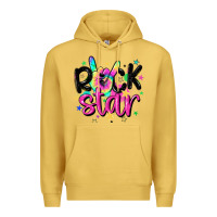 Antique Gold rock star Premium Hoodie - MaliasSmallBusiness