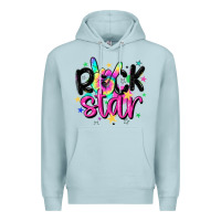 Blue Mist rock star Premium Hoodie - MaliasSmallBusiness