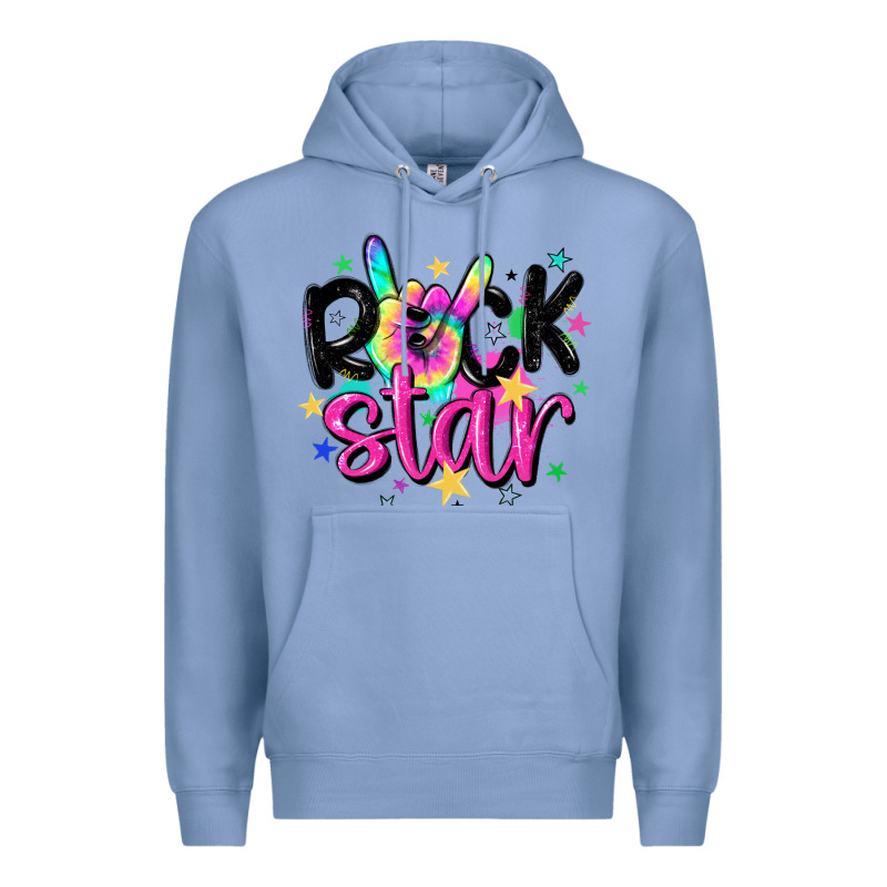 Rock Star Premium Hoodie by MaliasSmallBusiness | Teevron