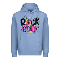 Colony Blue rock star Premium Hoodie - MaliasSmallBusiness
