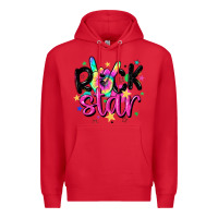 Red rock star Premium Hoodie - MaliasSmallBusiness
