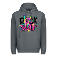 Rock rock star Premium Hoodie - MaliasSmallBusiness