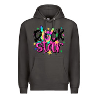 Smoke rock star Premium Hoodie - MaliasSmallBusiness