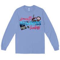 Colony Blue small business badass Long Sleeve Tee - texasbilliewilder