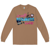 Toasted Coconut small business badass Long Sleeve Tee - texasbilliewilder