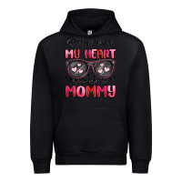 Black sorry ladies my heart belongs to mommy Urban Hoodie - MaliasSmallBusiness