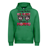 Emerald sorry ladies my heart belongs to mommy Urban Hoodie - MaliasSmallBusiness