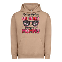 Pigment Burro sorry ladies my heart belongs to mommy Urban Hoodie - MaliasSmallBusiness