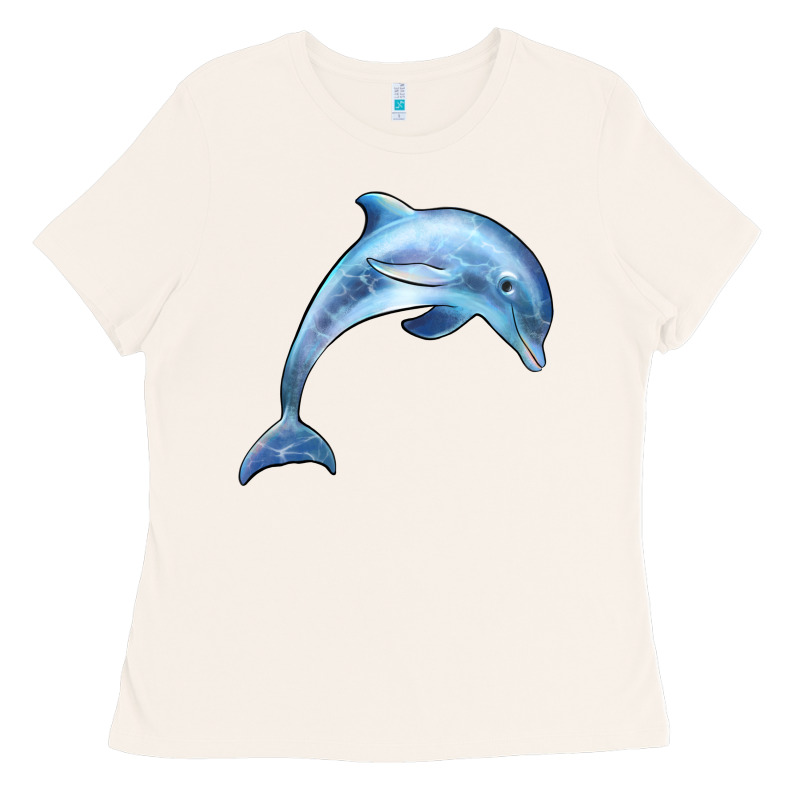 Dolphin Ladies Tee by BarkalooDesign | Teevron