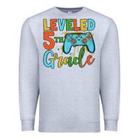 Heather Grey leveled 5th grade Premium Sweatshirt - JahusDesignShop