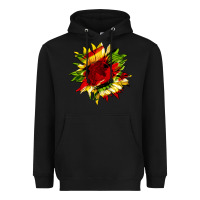 Black juneteenth sunflower Heavyweight Hoodie - HRA Design Shop
