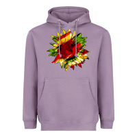 Lavender juneteenth sunflower Heavyweight Hoodie - HRA Design Shop