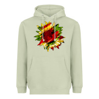 Juneteenth Sunflower Heavyweight Hoodie | Teevron