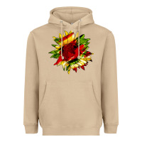 Mushroom juneteenth sunflower Heavyweight Hoodie - HRA Design Shop