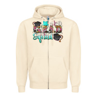 Sandshell grad squad Zipper Hoodie - Zillion Design Studio