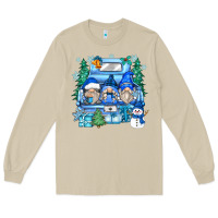 Mushroom snowman gnome truck Long Sleeve Tee - Zillion Design Studio