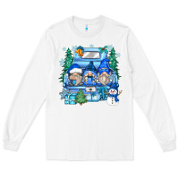 White snowman gnome truck Long Sleeve Tee - Zillion Design Studio