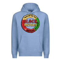 Colony Blue honoring the past inspiring future Premium Hoodie - MaliasSmallBusiness