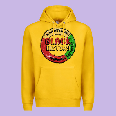 Honoring The Past Inspiring Future Premium Hoodie Designed By Maliassmallbusiness