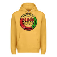Mustard honoring the past inspiring future Premium Hoodie - MaliasSmallBusiness