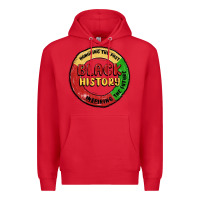 Red honoring the past inspiring future Premium Hoodie - MaliasSmallBusiness