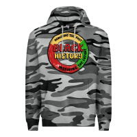 Slate Camo honoring the past inspiring future Premium Hoodie - MaliasSmallBusiness