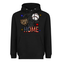 Black no place like home Heavyweight Hoodie - CowhideDigitalArt