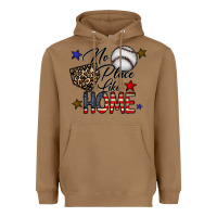 Toasted Coconut no place like home Heavyweight Hoodie - CowhideDigitalArt